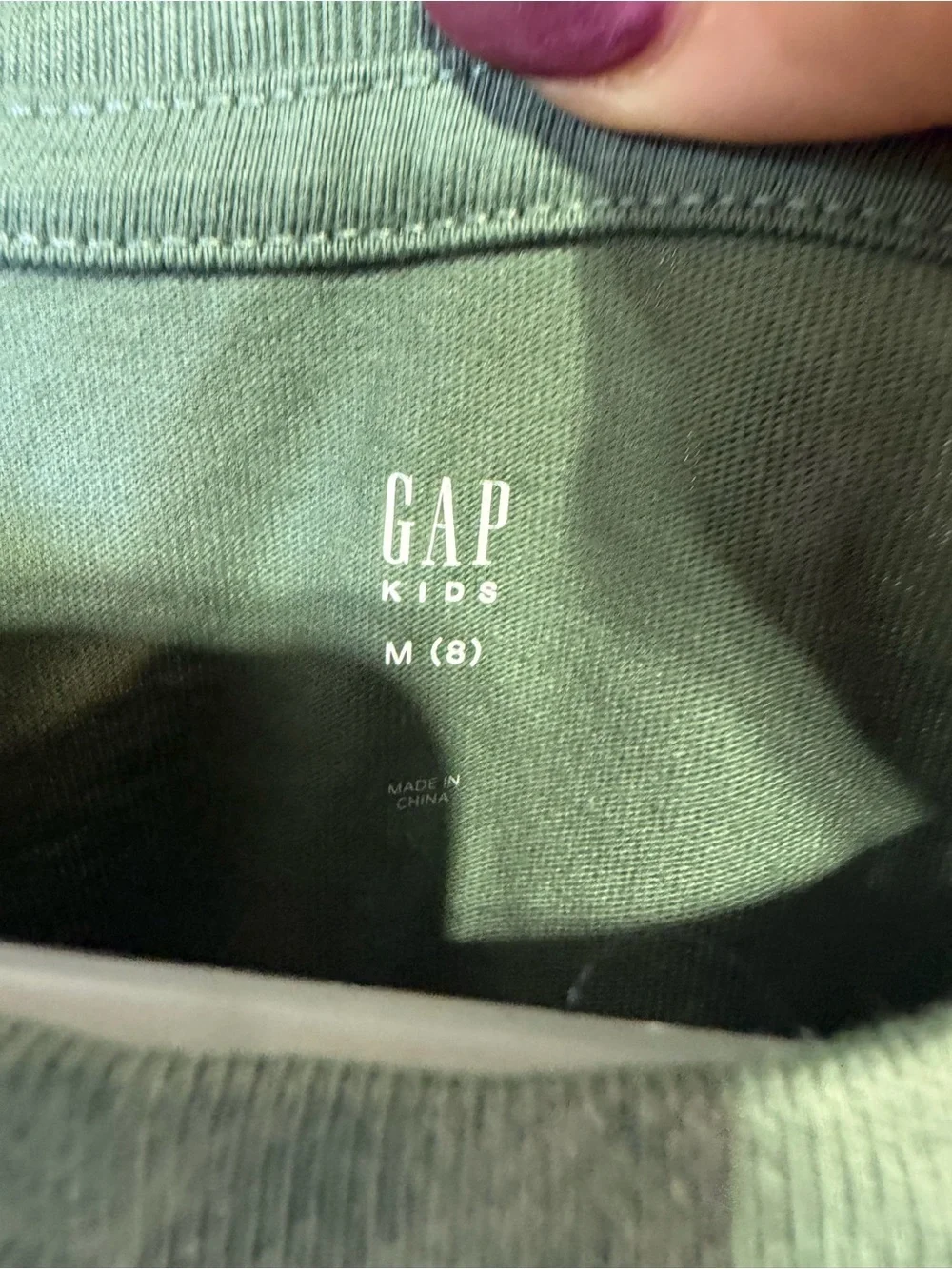 GAP Olive Green Notorious B.I.G. Graphic Tee